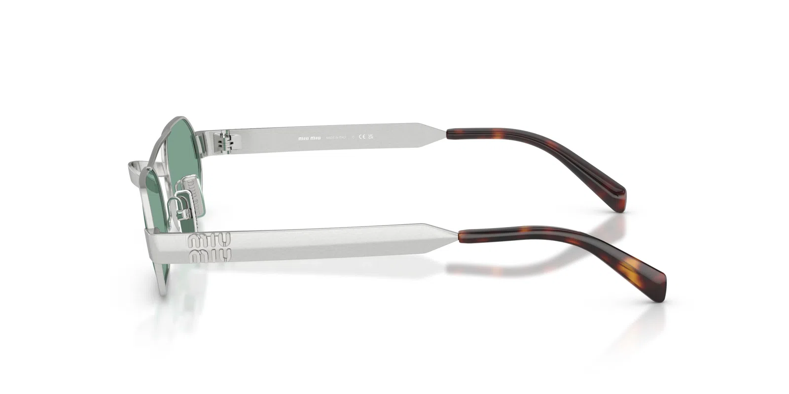 Miu B52S Sunglasses - Ancient Silver - view 6
